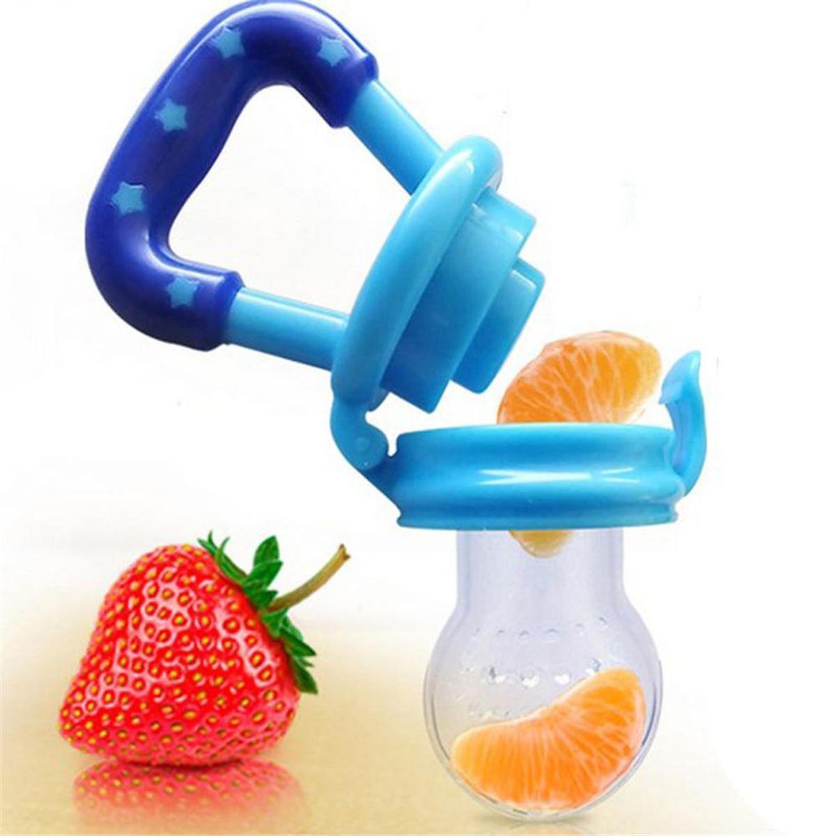 Food Pacifier + Feeder Spoon / Fresh Fruit Food Baby , Feeding...