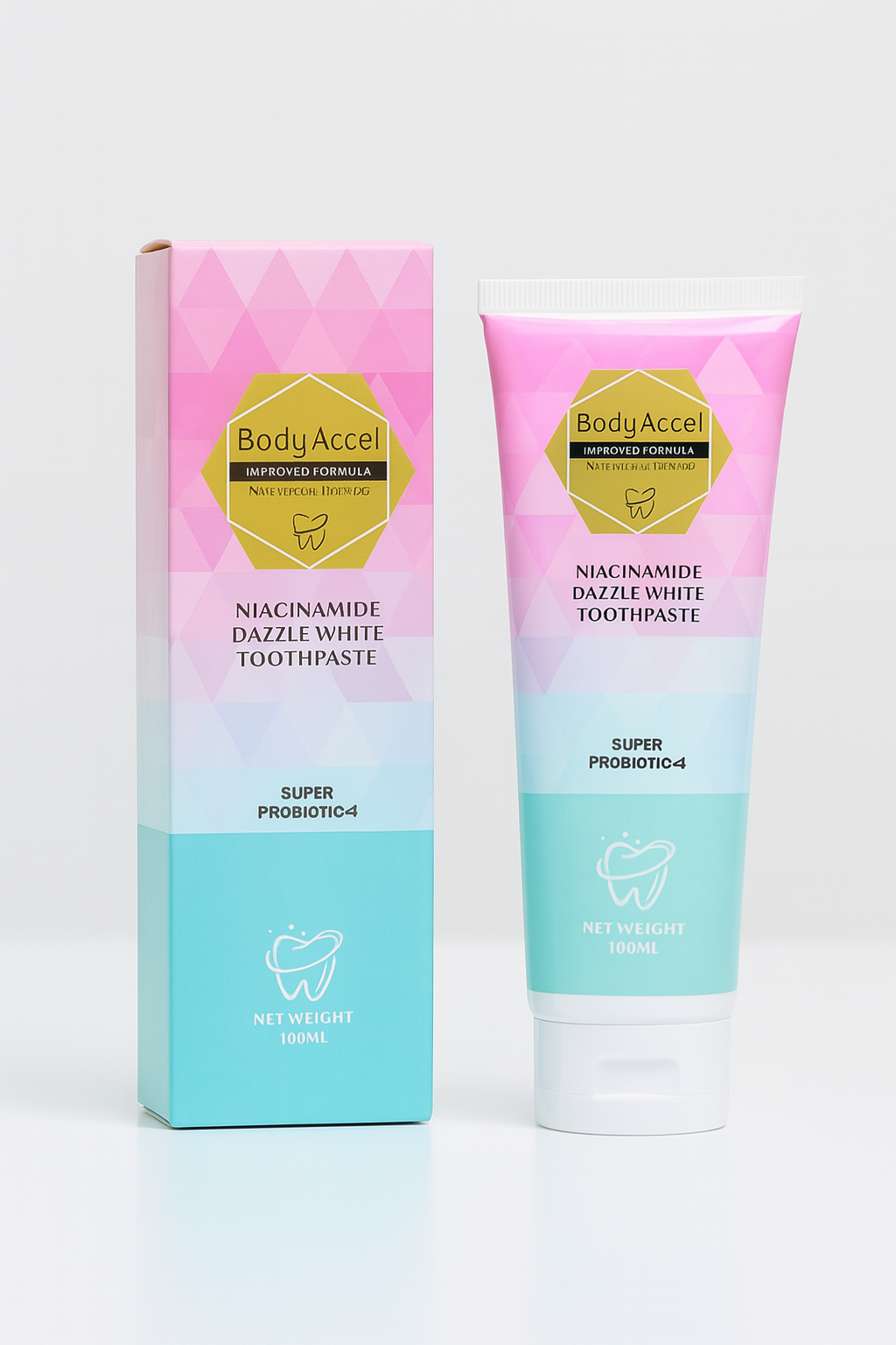 Body Accel Niacinamide Whitening Toothpaste 100Ml