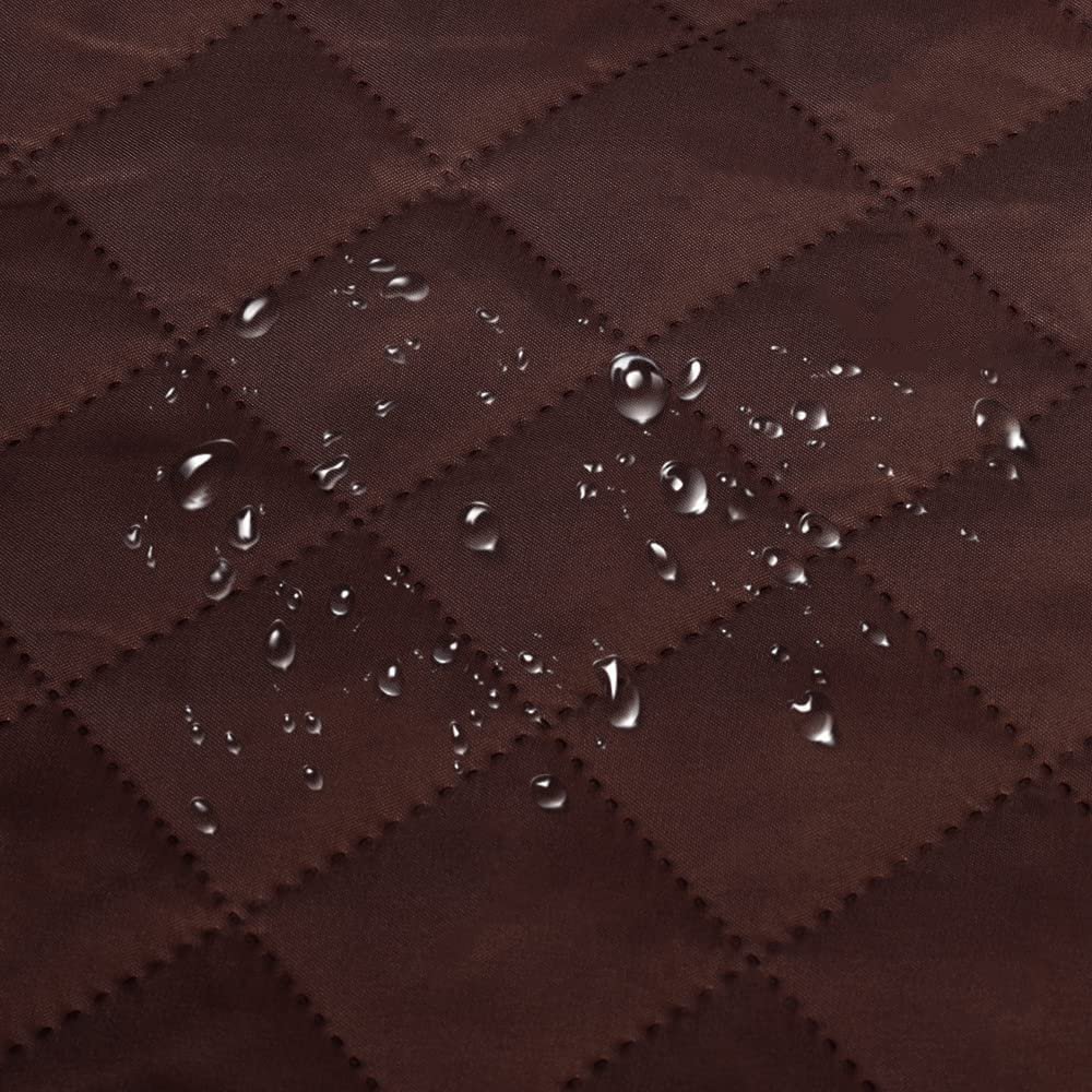 (Single Sofar Cover) Eversible Washable Couch Sofa Coat Cover -