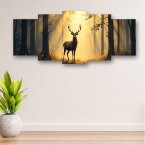 5-Piece Wooden Wall Frame