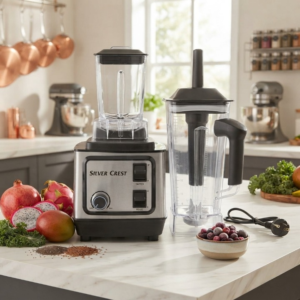 Silver Crest 2 in 1 Blender and Grinder Sc 1589 a Powerful Kitchen