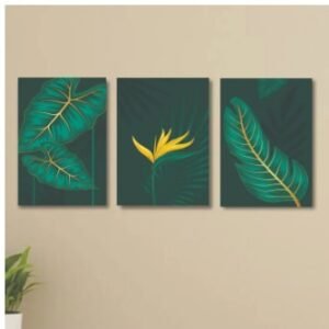 Set of 3 Sticky Wooden Canvas Frames for Wall Decore Aesthatic Art /