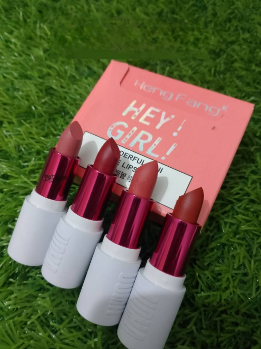 Hengfang Hey Girl Mini Velvet Matte Lipstick Set - Image 4