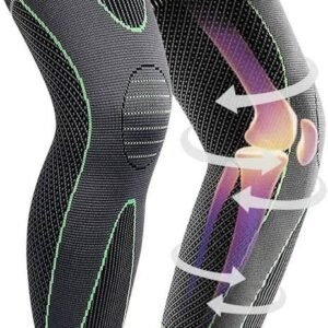 Knee Compression Support Sleeve – Elastic Knee Brace for Pain Relief,