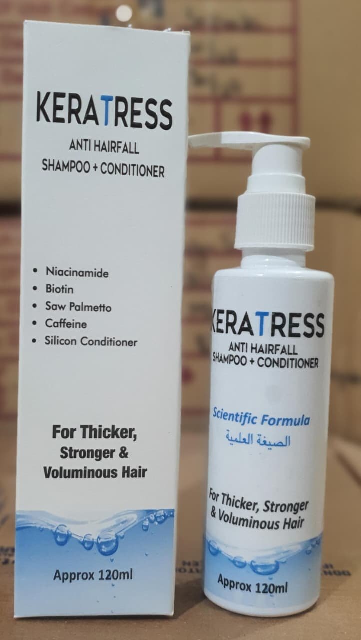 Keratress Anti Hairfall Shampoo and Conditioner Gentle Formula - Image 4