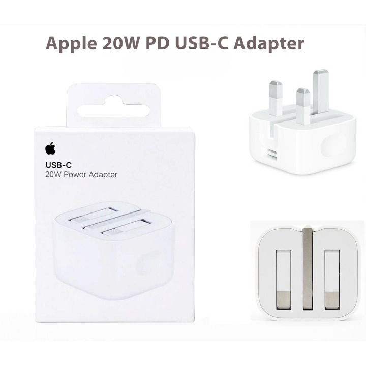 Apple 20w Usb-C Power Adapter Fast Charging Wall Charger for Iphone, - Image 4