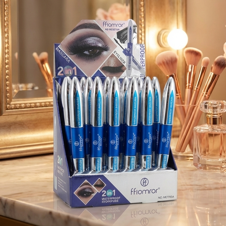 Flormar 2-In-1 Mascara & Eyeliner - Image 3