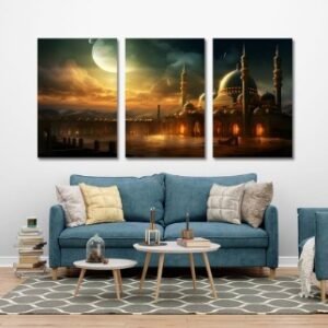 Set of 3 Motivational Sticky Wooden Frames for Home Office Wall Decore