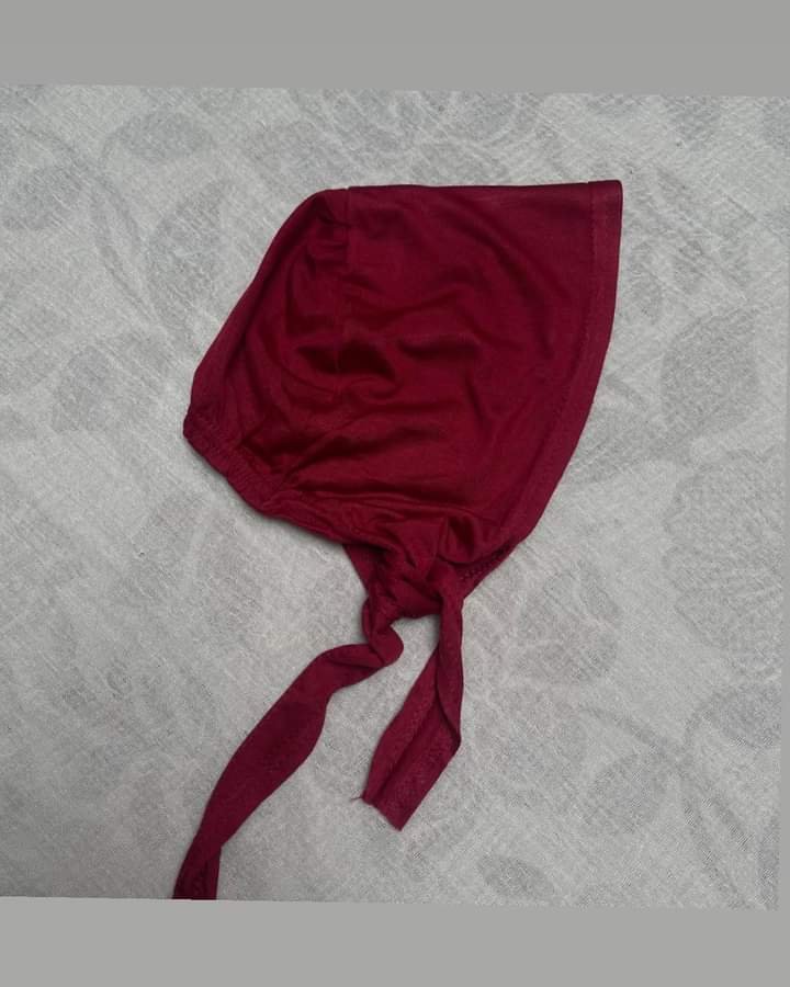 Pack Of 12 Tube Hijab Caps Plain Hijab Caps (Random Color) - Image 2