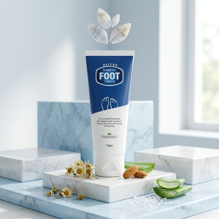 Herbiotics Oxipro Diabetic Foot Cream - Image 2