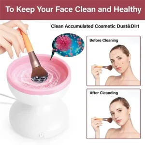 Electric Makeup Brush Cleaner Machine Gentle And Efficient...