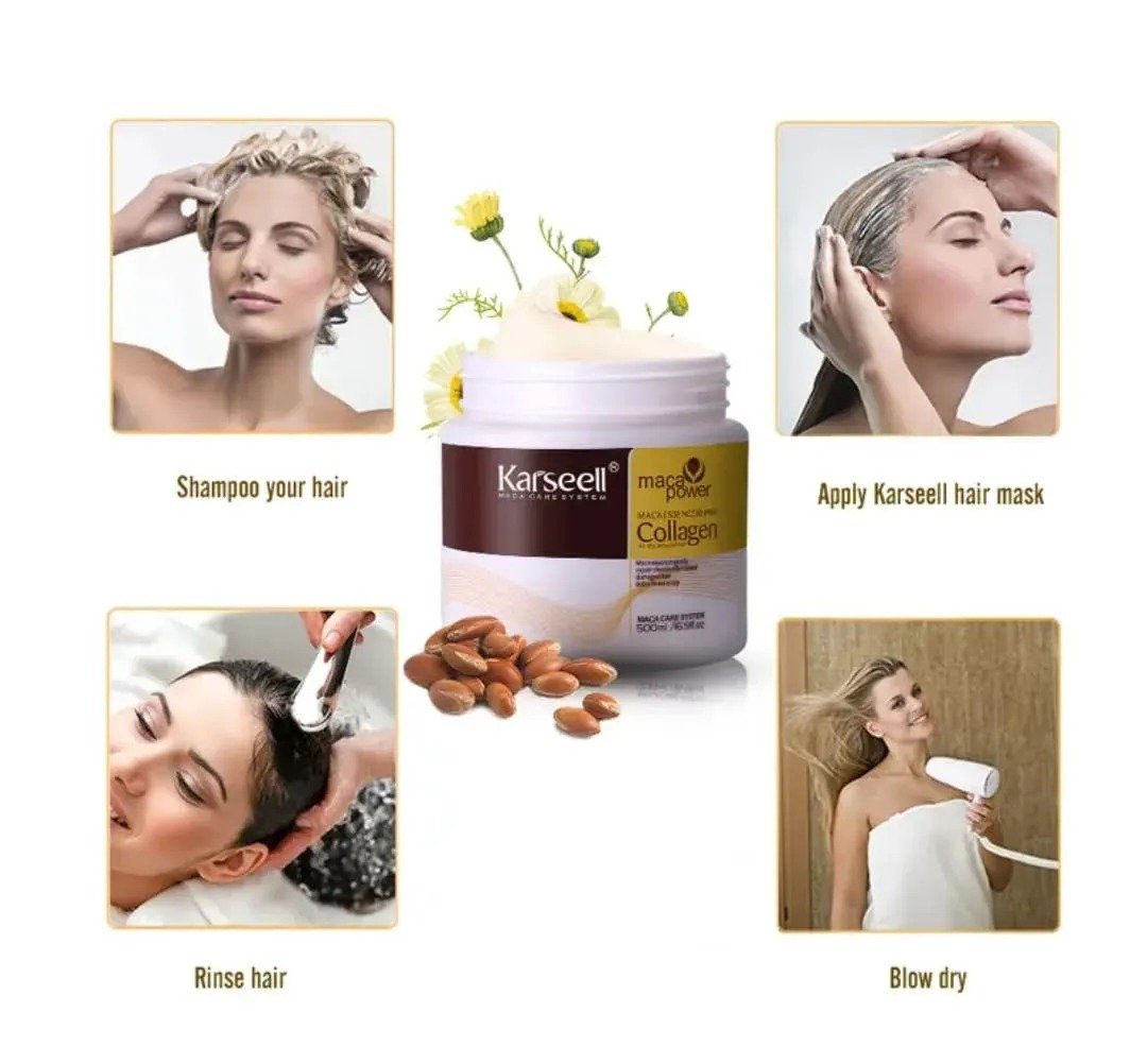 Karseell Hair Mask Collagen Treatment Cream - Image 3