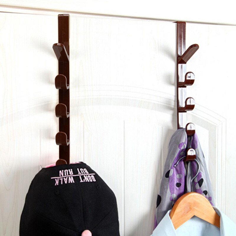 5 Level Over Door Hook For Hanging Coat Hangers, Hats, Purses,...