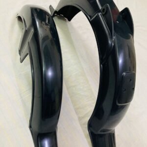 2 Pc Motorcycle Plastic Fender Mudguards Cover Set Best Quality
