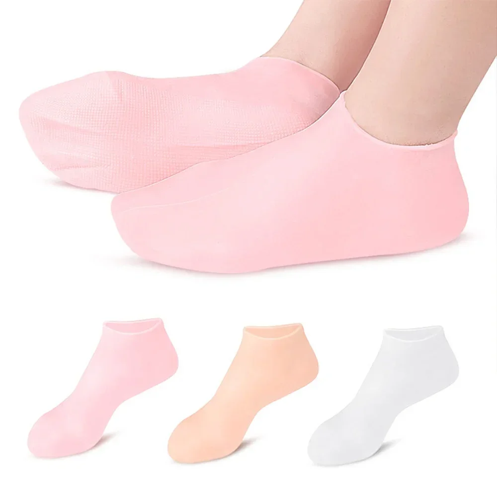 Silicone Jelly Socks Gel Moisturizing Socks Foot Care Protector - Image 3