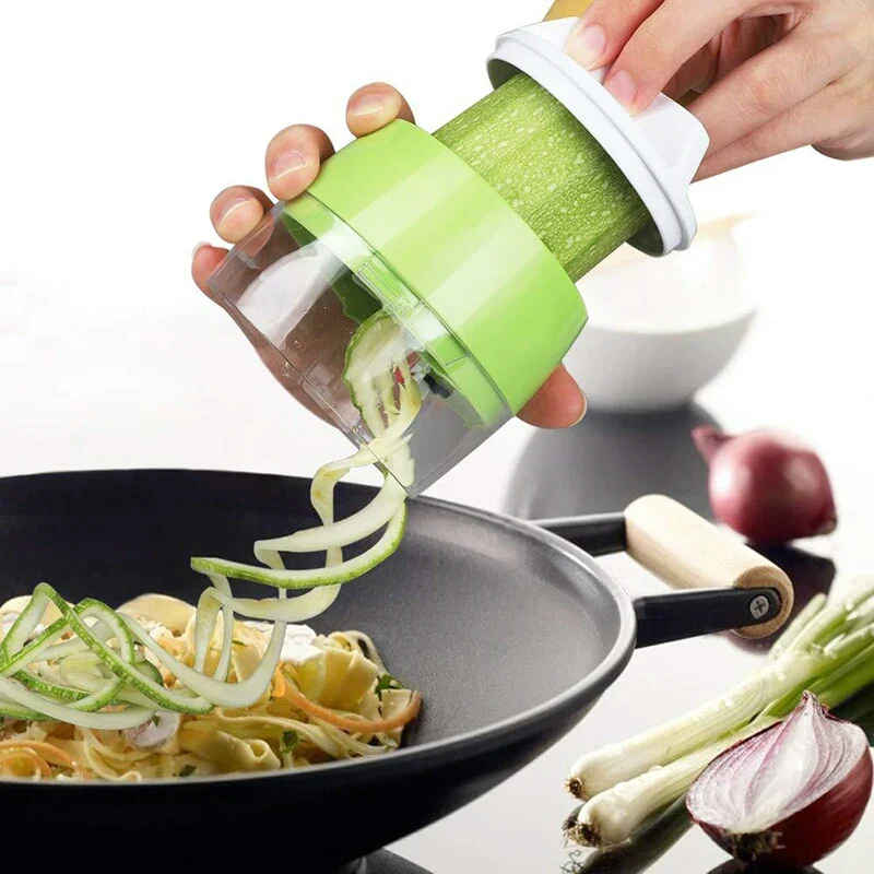 4In1 Vegetable Spiral Cutter / Bpa-Free Abs Plastic Materials And... - Image 3