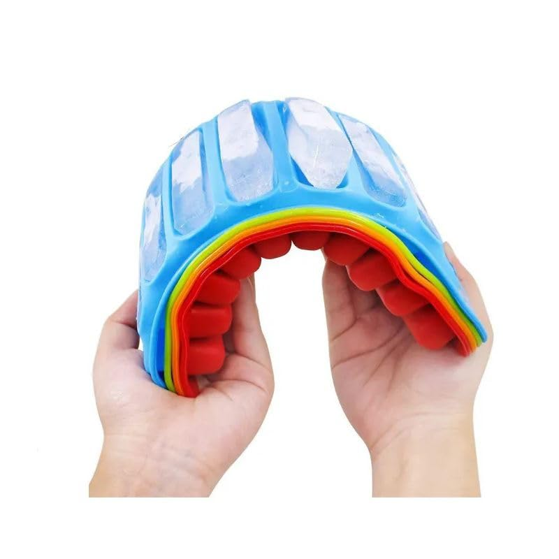 1 Pc 10 Grids Silicone Ice Cube Tray For Water Bottle Ice Cream... - Image 4