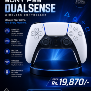 Sony PS5 DualSense Wireless Controller – White | Brand New | Box Packed | Original