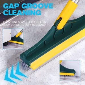 Keep Your Home Spotless With This 2-In-1 Floor Cleaning Brush....