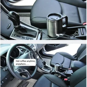 12 Volts 450 Ml Heated Travel Mug Coffee /Tea/Soup Cup Car...