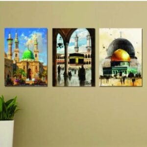 Set of 3 Sticky Wooden Canvas Frames for Wall Decore Aesthatic Art /