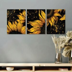 Set of 3 Premium Wall Art Photo Tiles