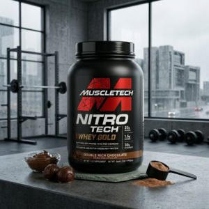 Muscletech Nitro Tech 100 Percent Whey Gold Double Rich Chocolate