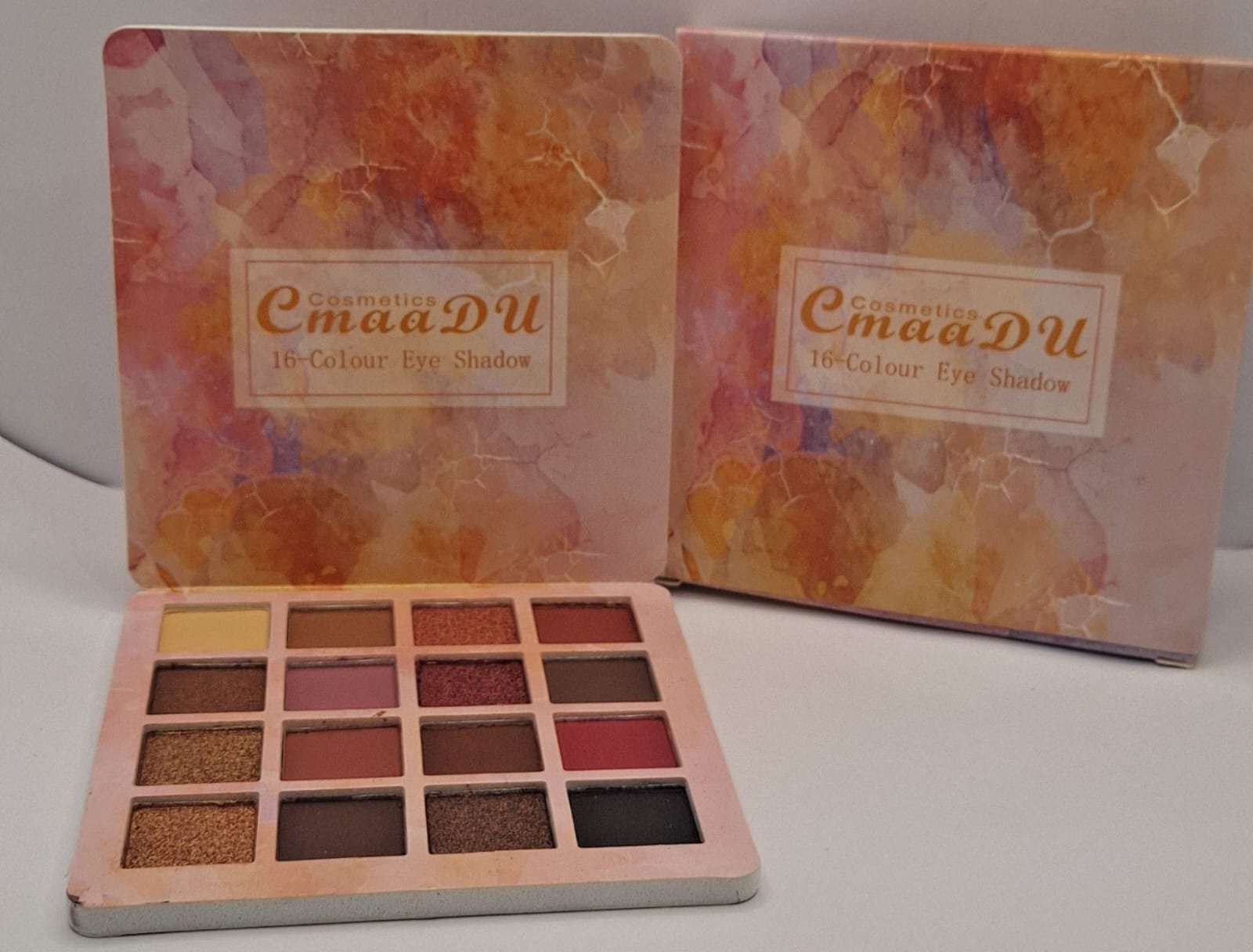 16 Color Eyeshadow Makeup Palette Matte & Shimmer Powder Eye Shadow Kit - Image 4