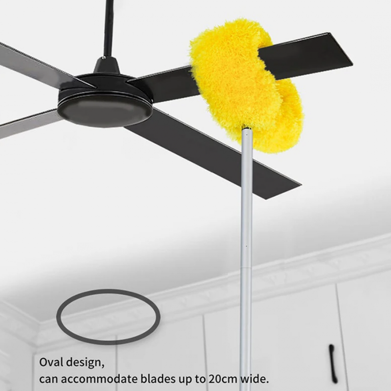 Royal'S Fan Duster With Stainless Steel Handle - Image 4