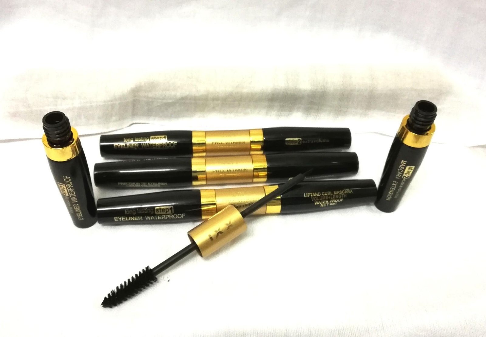 2 In 1 Waterproof Eyeliner Mascara Professional Strokes - Image 2