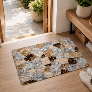 Super Absorbent Non-Slip Bathroom Floor Mat