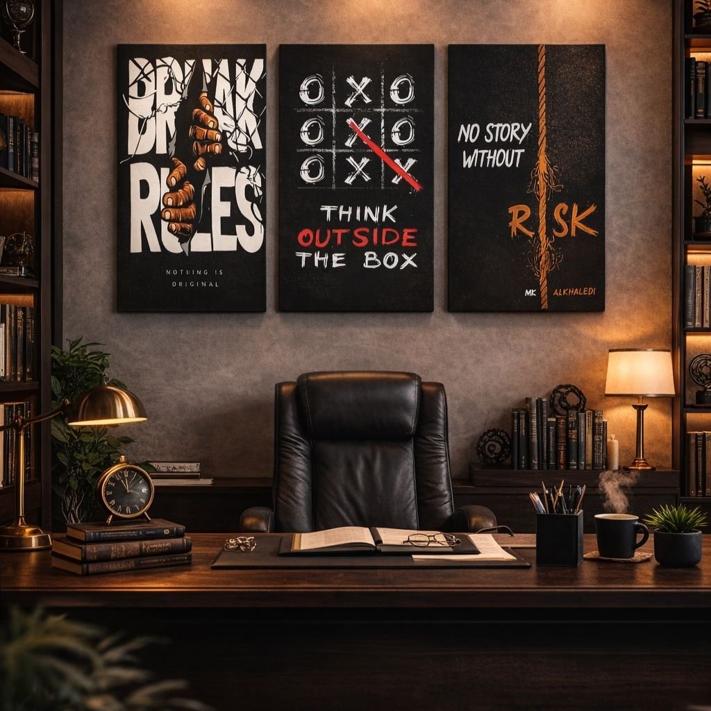 Set of 3 Premium Wall Art Photo Tiles