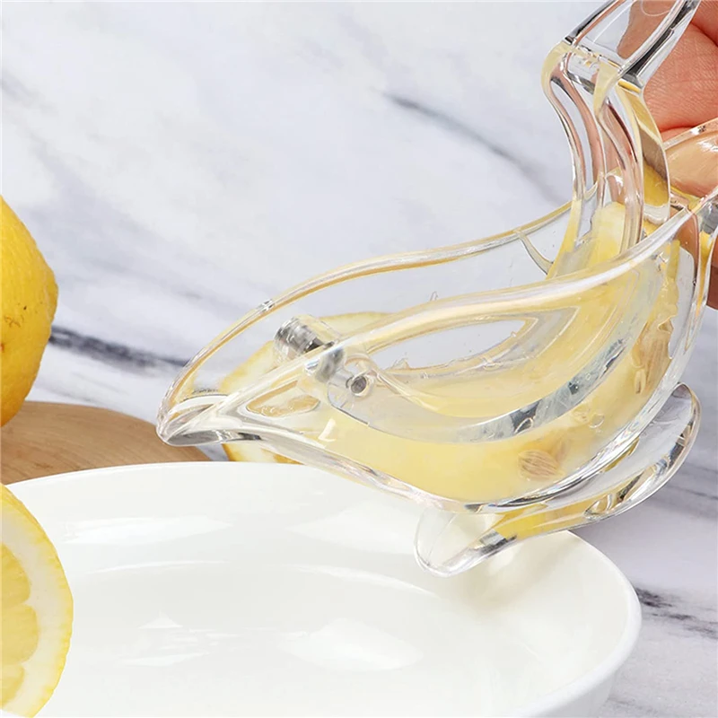 Manual Lemon Clip Portable Clear Fruit Juicer Bird Lemon Slice... - Image 3