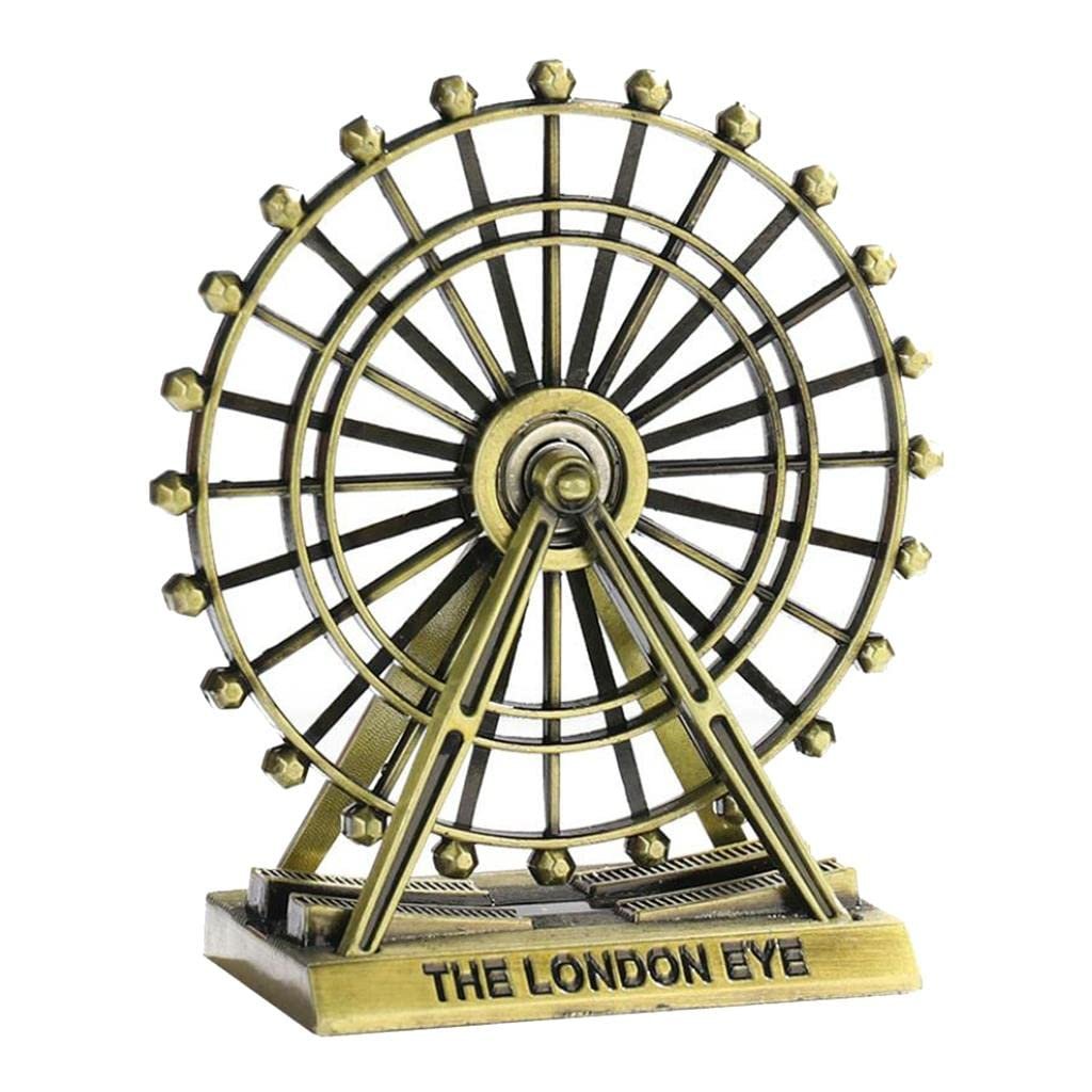 Creative Metallic London Eye Wheel Ornament (Rotating Wheel) - Image 3
