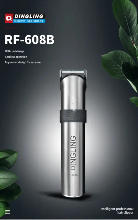 Dingling Rf 608 B Rechargeable With Charge Base Hair And Beard... - Image 2