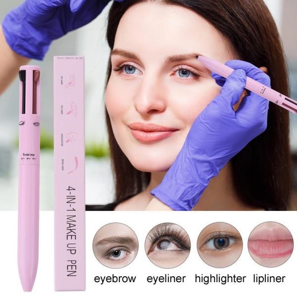 Multi-Effect 4 In 1 Eyeliner Eyebrow Pencil Contour Pen Long... - Image 4