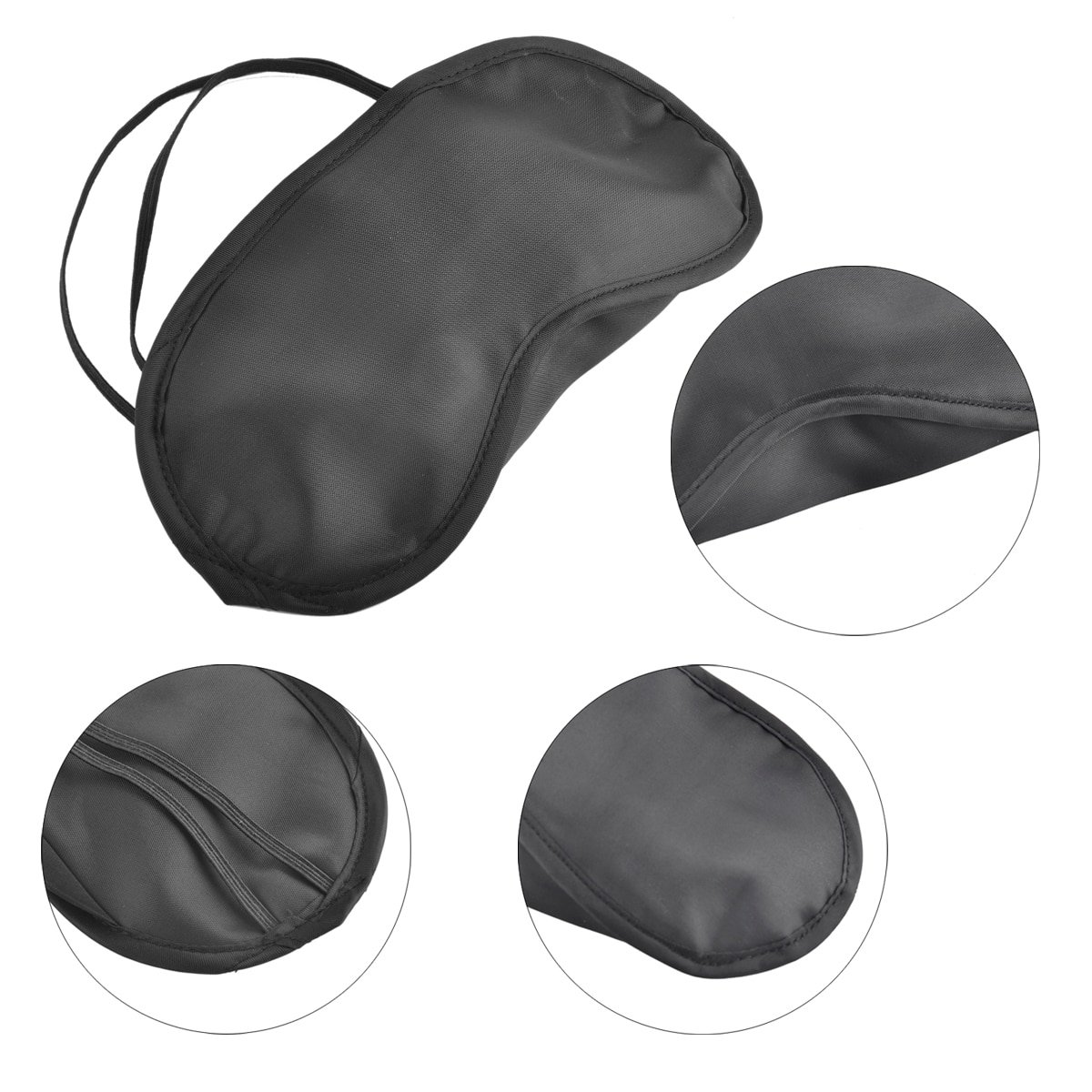 1 Pc Sleep Mask Natural Sleeping Eye Mask Eyeshade Cover Shade Eye... - Image 3