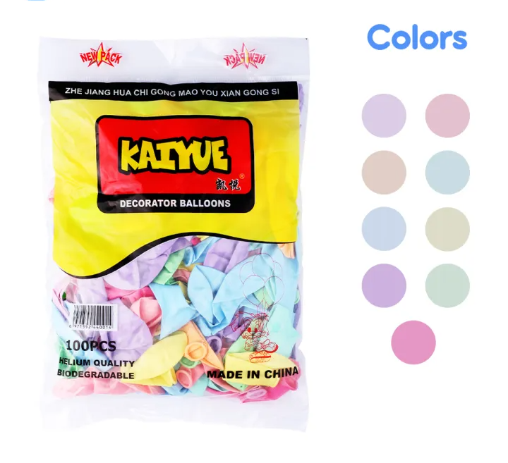 Balloons L Birthday, Baby Shower, Aqiqah Party Decorations (Random... - Image 2