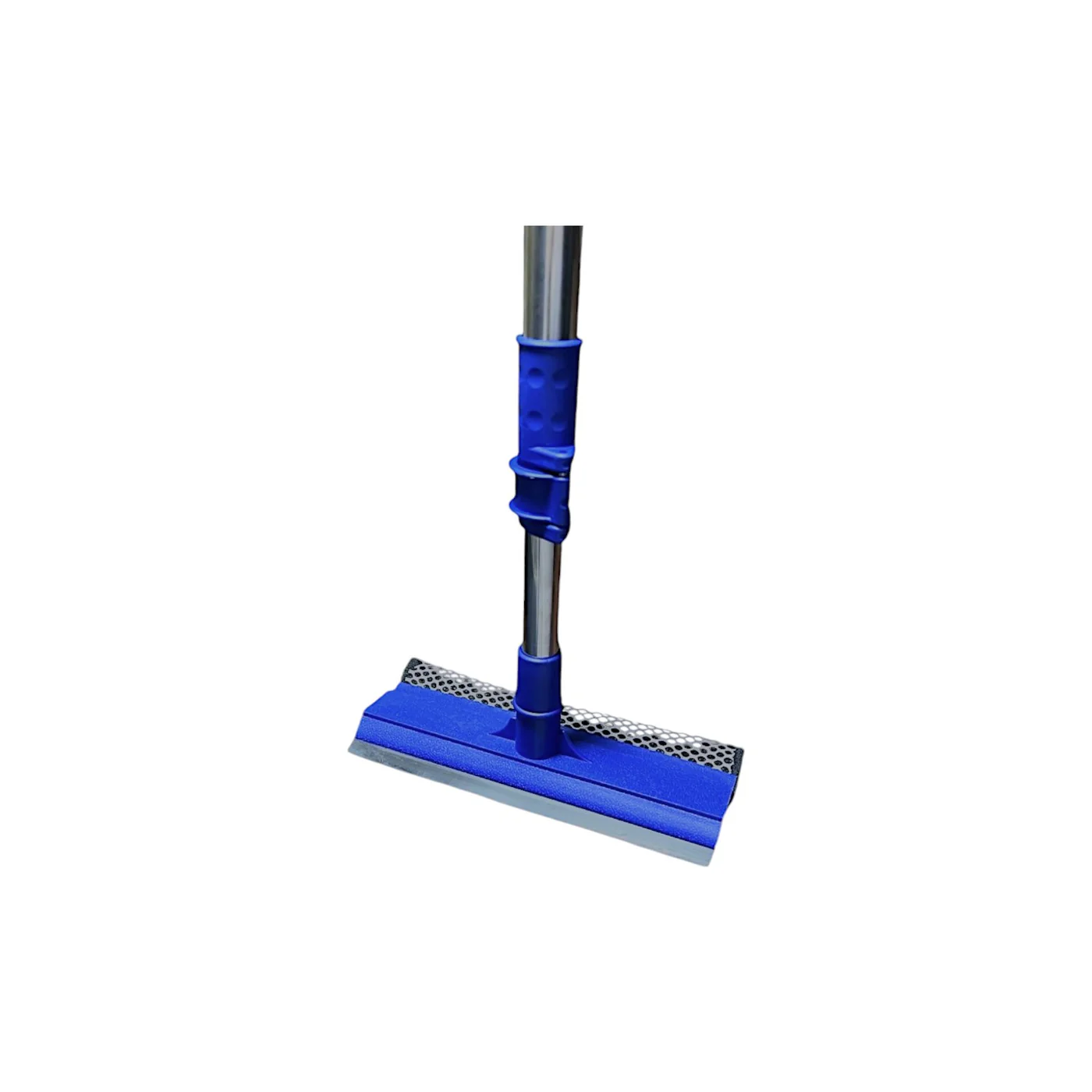 2-In-1 Window Squeegee With Telescopic Handle
