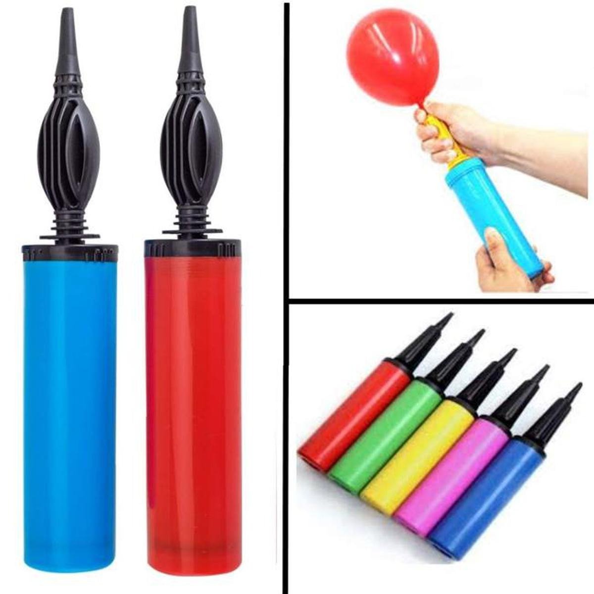 1pc Air Inflator Portable Hand Held Birthday Party Balloon Pump (random - Image 2