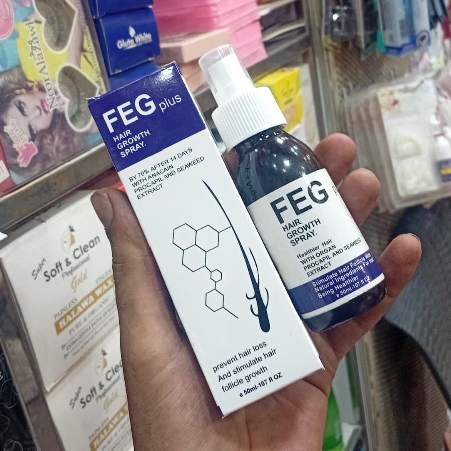Feg Plus Hair Growth Spray Stimulate Follicles Reduce Hair Fall - Image 5