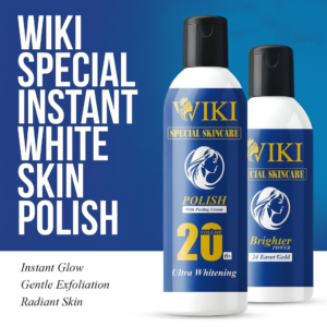 Wiki Special Skincare Brighter & 2 In 1 Polish With Peeling Cream