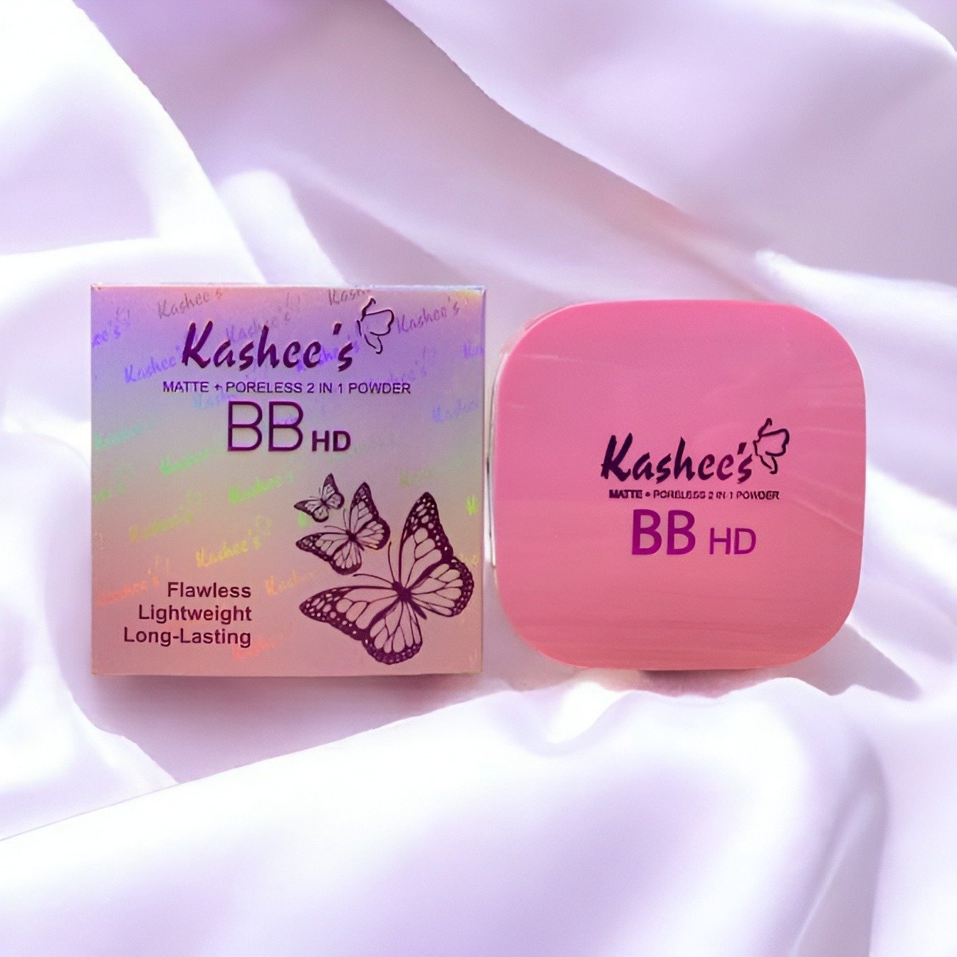 Kashees Bb HD Matte and Poreless 2 in 1 Face Powder