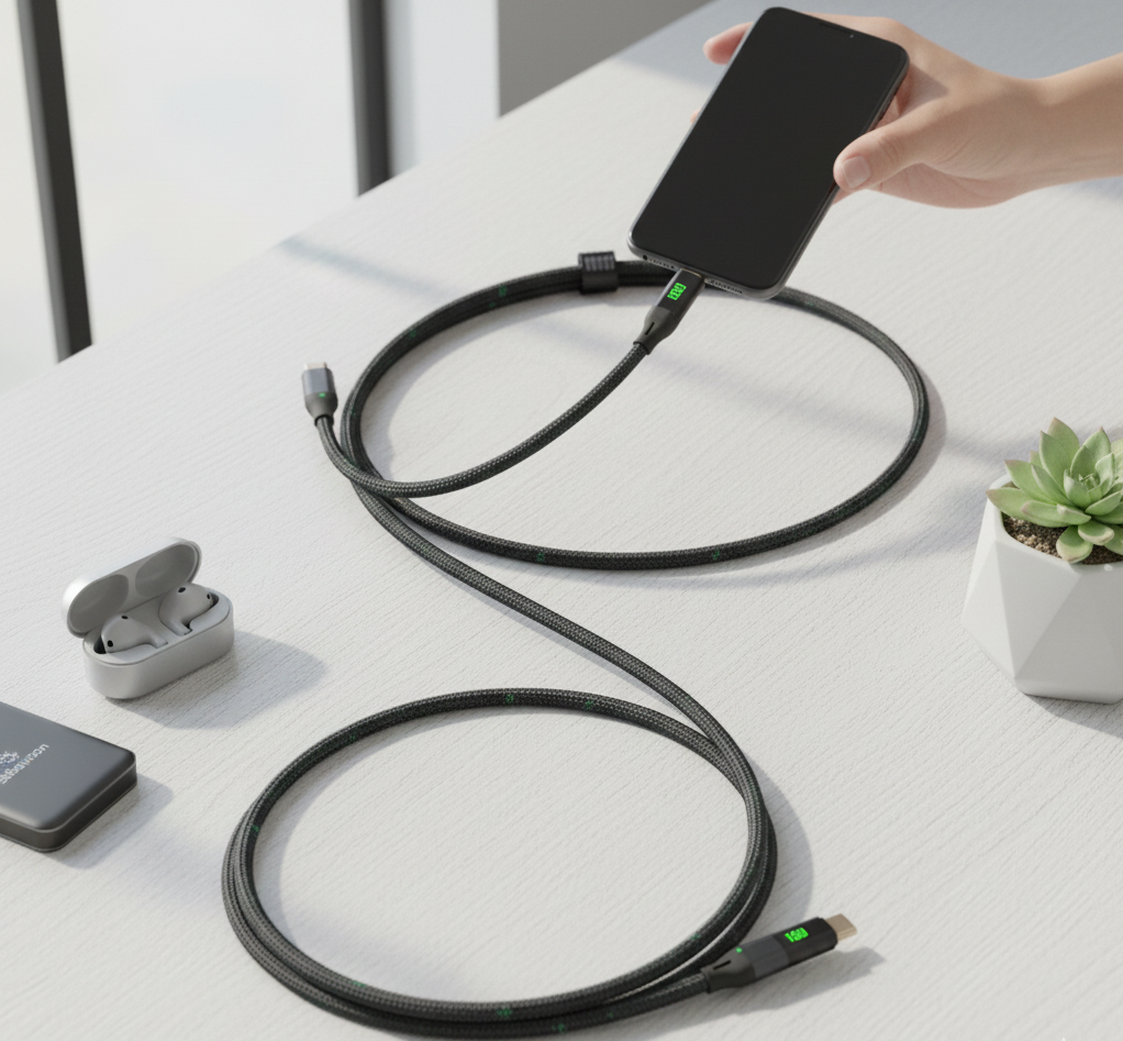 Sabawoon Type-C to Type-C 120w Fast Charging Cable - Image 2