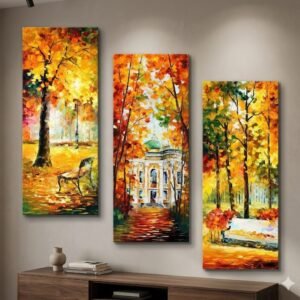 Set of 3 Decorative Wall Art Canvas Frames