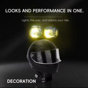 Universal Motorcycle LED Helmet-Style Spotlight