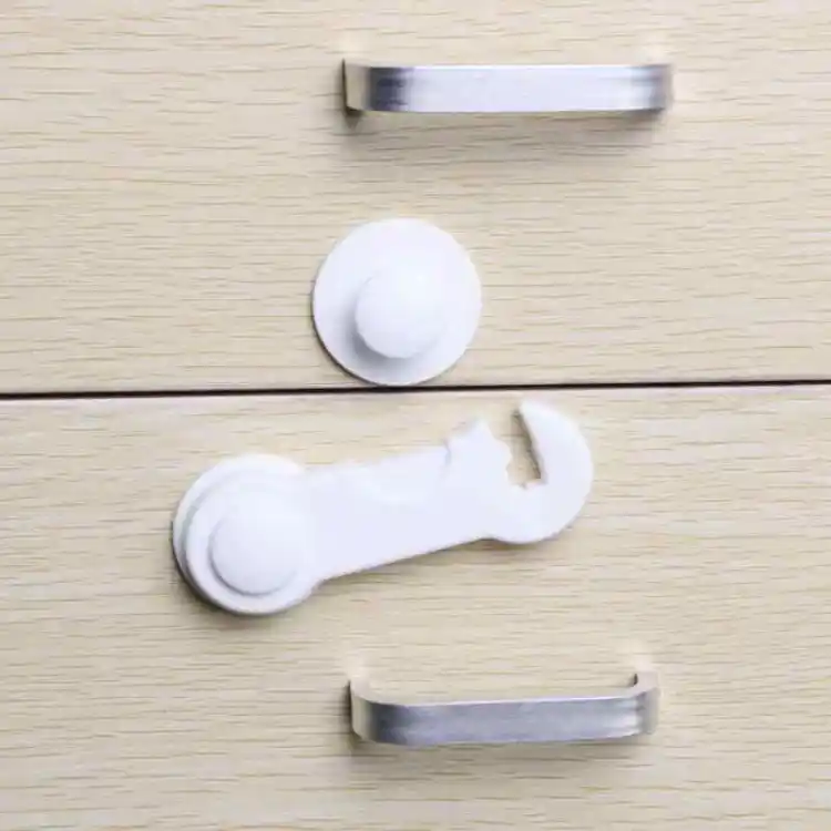 New 1Pc Cabinet Door Drawers Refrigerator Locks Protection From... - Image 3