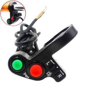 Universal Motorcycle Handlebar Switches On/off Button Connector Horn