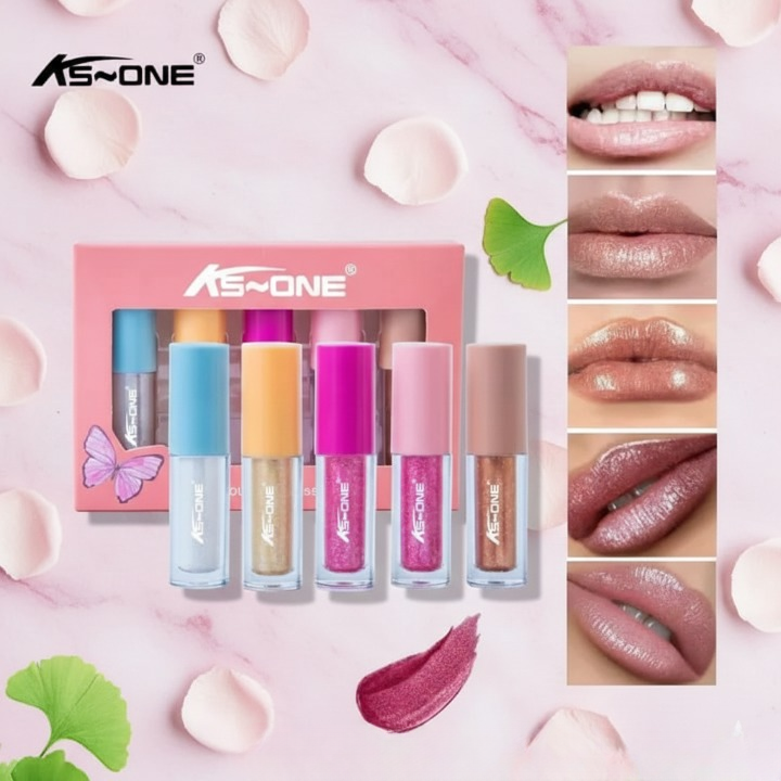 Ks One 2-In-1 Waterproof Lip Gloss & Eyeshadow Color - Image 3