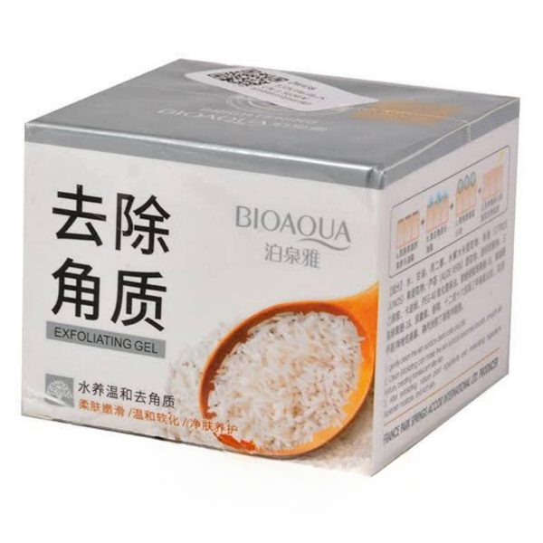 Bioaqua Brightening &Amp; Exfoliating Rice Gel Face Scrub 140G
